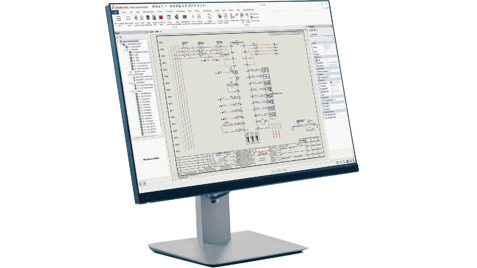 SOLIDWORKS Electrical Schematic
